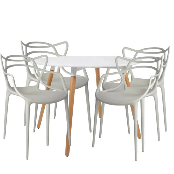 mesa-eames-redonda-con-sillas-master-blancas
