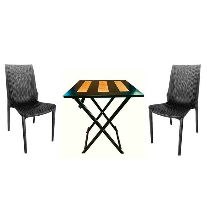 set-mesa-plegable-cuadrada-chapa-madera-combinada-y-sillas-formosa-negra